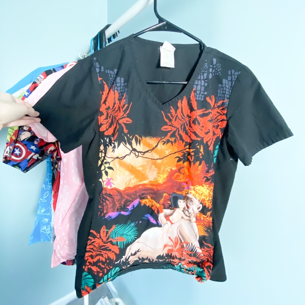Disney’s The Jungle Book Scrub Top